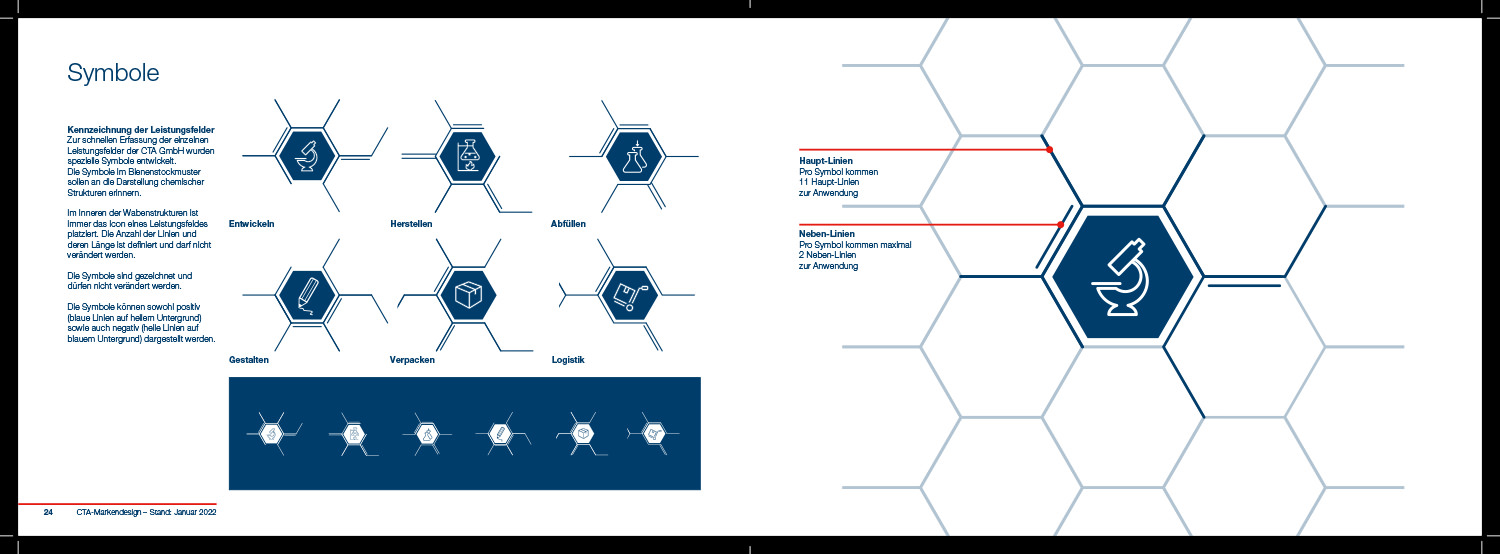 Modernisierung des CTA Corporate Design