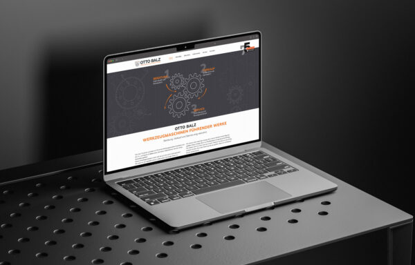 Website Otto Balz – Partner und Vertreter führender Werkzeugmaschinenhersteller